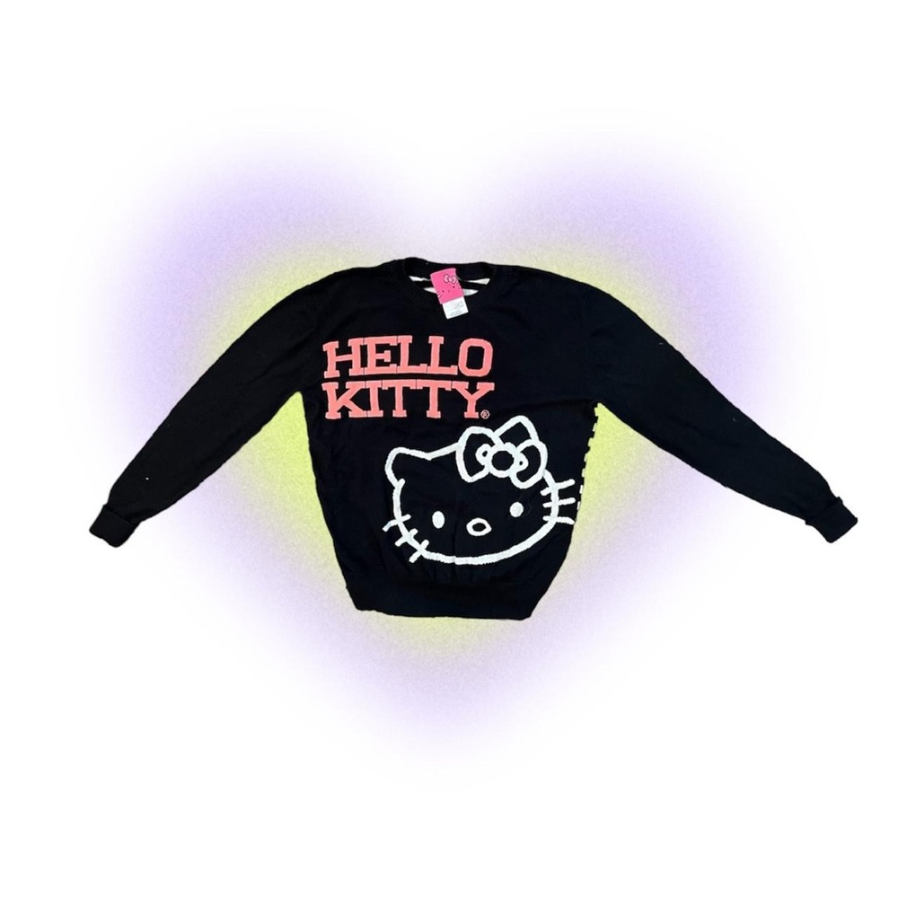 hello kitty black sweater